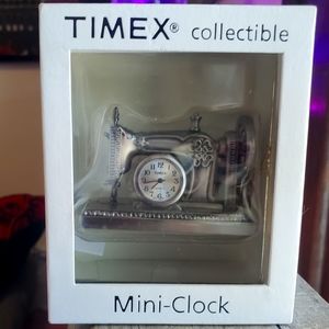 NEW in box. Timex Mini Sewing Machine Collectable Clock